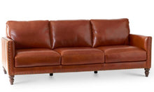 Load image into Gallery viewer, Italian Leather Sofa