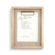 Load image into Gallery viewer, Dear You Wall Art