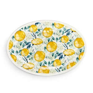 Lemons Melamine Platter