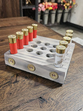 Load image into Gallery viewer, Shotgun Shell Tic-Tac-Toe Peg Gameboard
