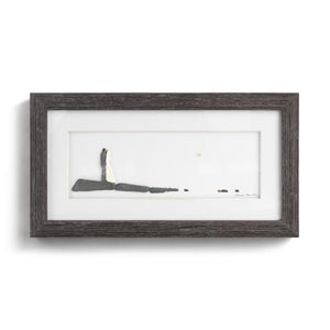 The First Day of Forever Gray Wall Art - 15x8in