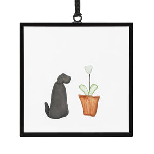 Ready to Play Suncatcher - 3x3in