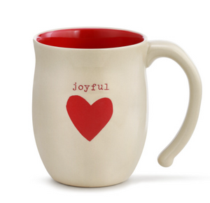 Joyful Heart Mug (Red)