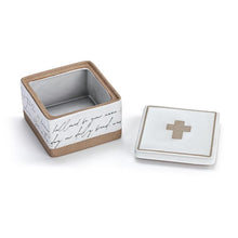 Load image into Gallery viewer, Faith Inspired Keepsake Box - 4in
