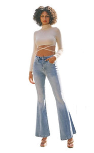 Amayah High Rise Flare Jeans