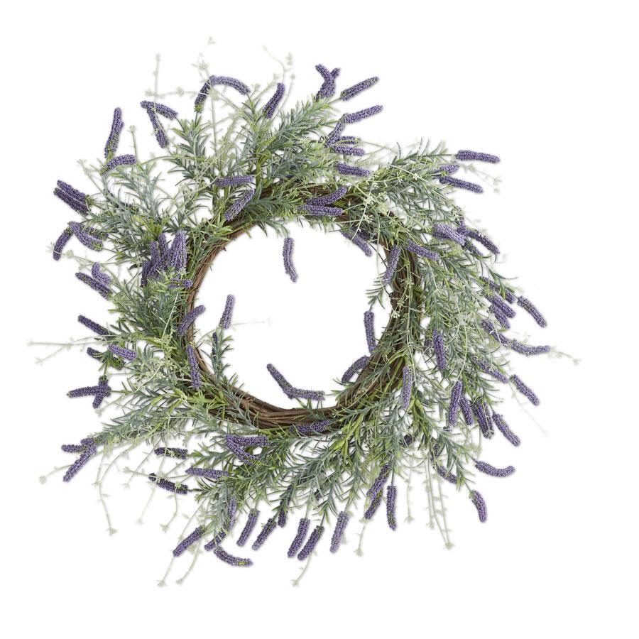 30 Inch Purple Lavender Wreath