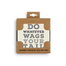 Load image into Gallery viewer, Wags Your Tail Coasters - Set of 4
