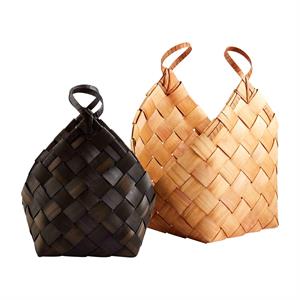 Woven Wood Basket