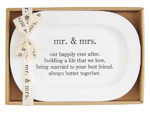 Mr. & Mrs. Plate