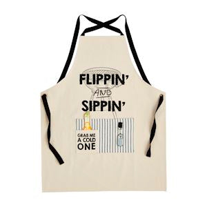 GRILL LIGHT UP OPENER APRON