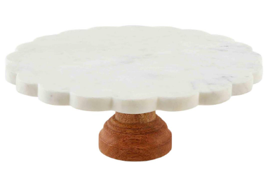 Scalloped Cake Stand