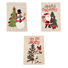 Load image into Gallery viewer, Christmas Embroidered Towels
