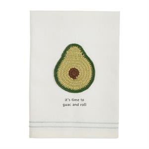 Avocado Crochet Towel