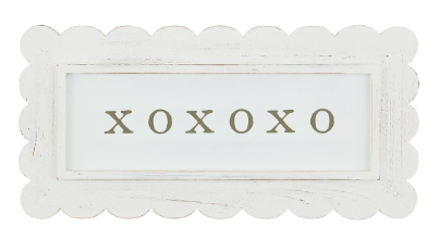 Xoxoxo Plaque