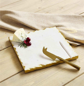 Gold Edge Cheese Set