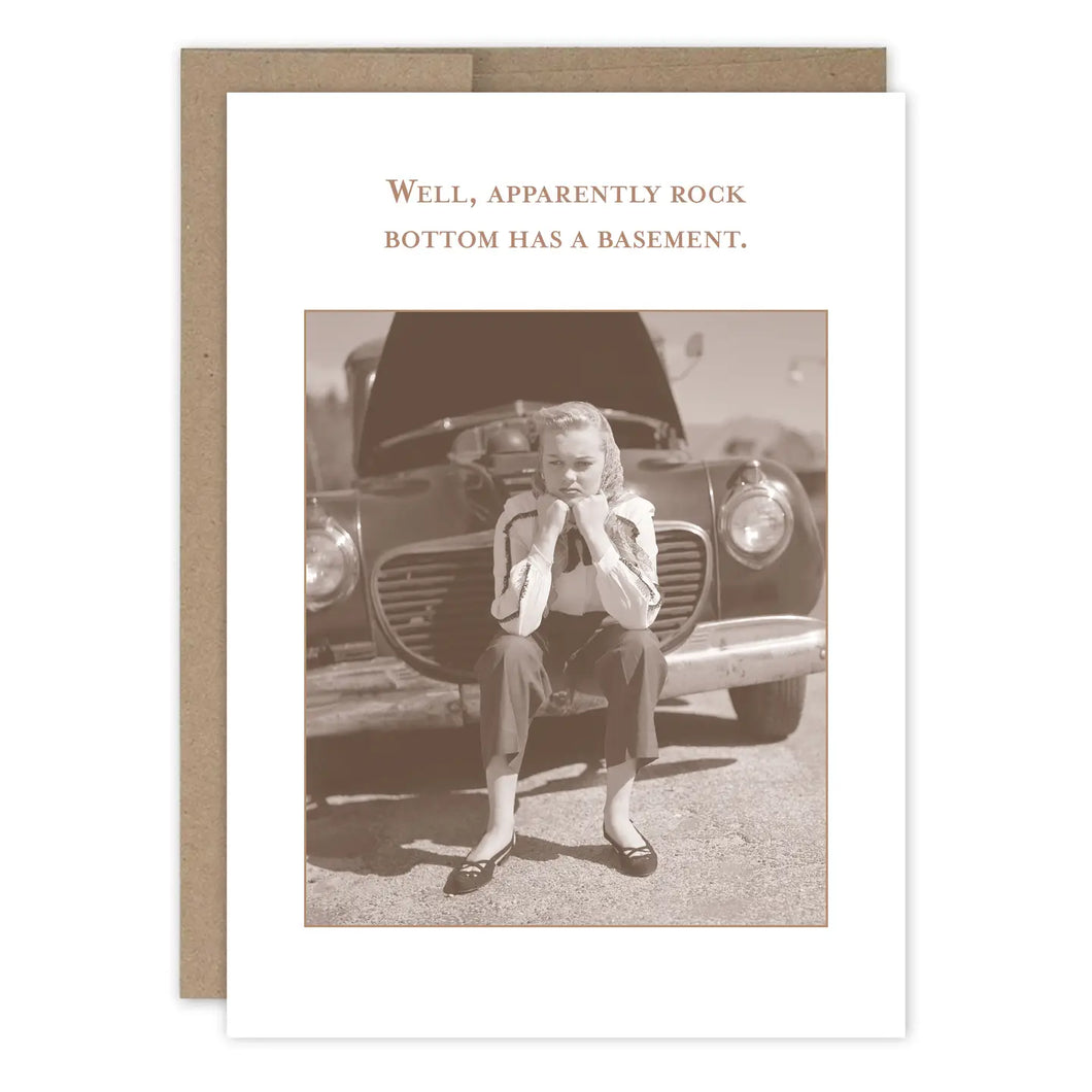 Rock Bottom Basement What A Hoot Card