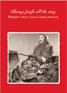 Jingle All The Way Holiday Card