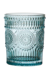 Embossed Drinking Glass