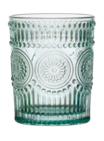 Embossed Drinking Glass