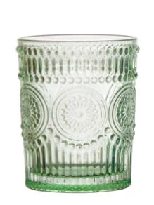 Embossed Drinking Glass