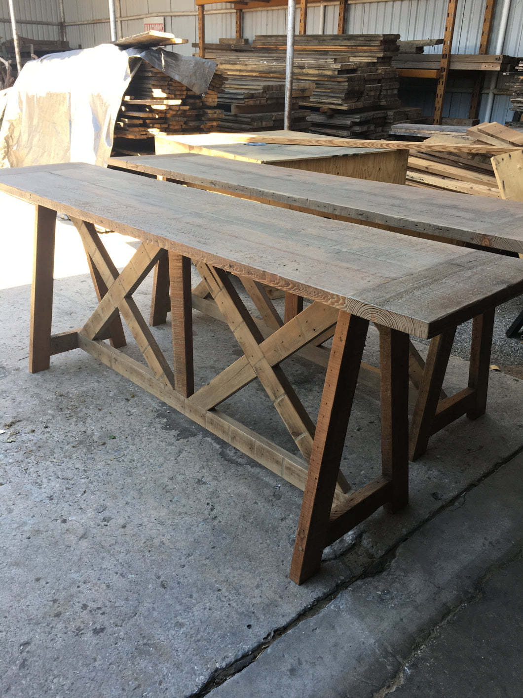 The Vinyard Sofa Table