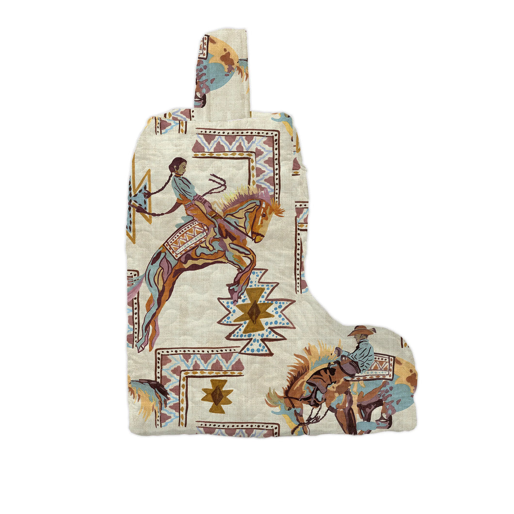 Kit Purple Quilted Boot Bag