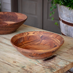 Wooden Serving Bowl Medium