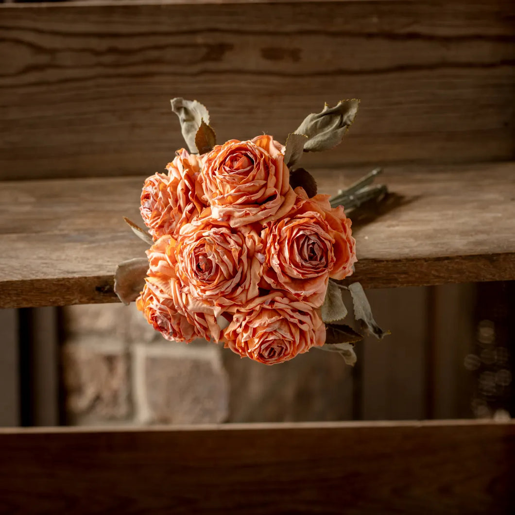 French Rose Bouquet Coral