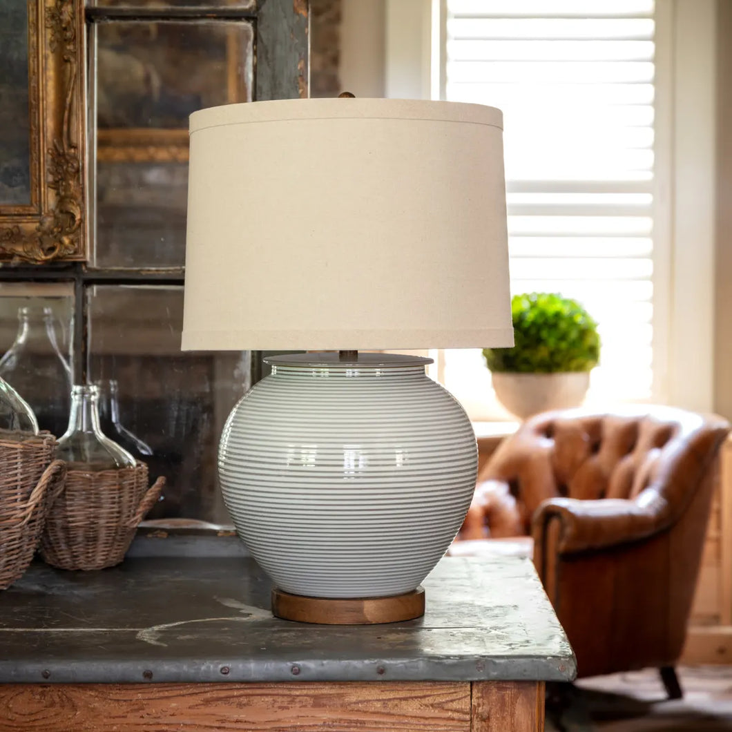 White River Ginger Jar Lamp