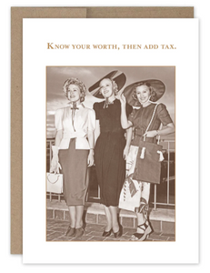 Know Your Worth Birthday Card