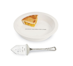 PIE PLATE & SERVER SET