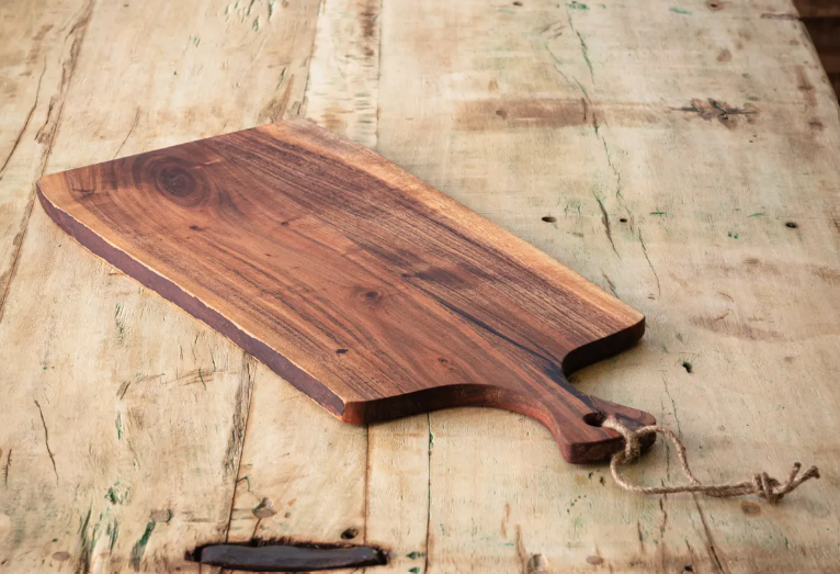 Wooden Live Edge Charcuterie Board