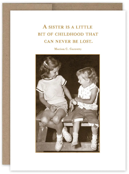 Sister Family Birthday Card