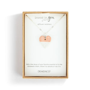 Diffuser Necklace - Pink