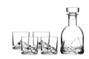 Everest Crystal Whiskey Set