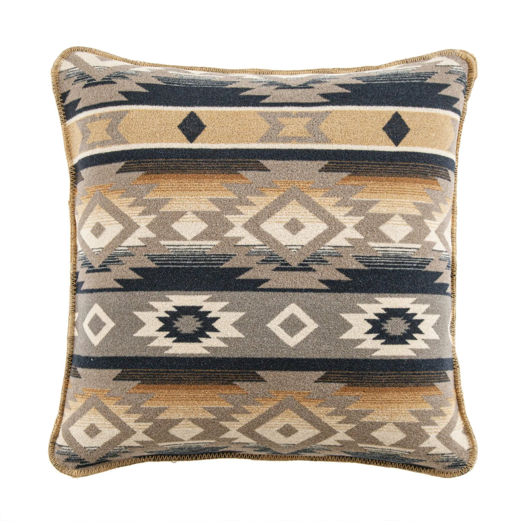 TAOS WOOL BLEND SQUARE PILLOW