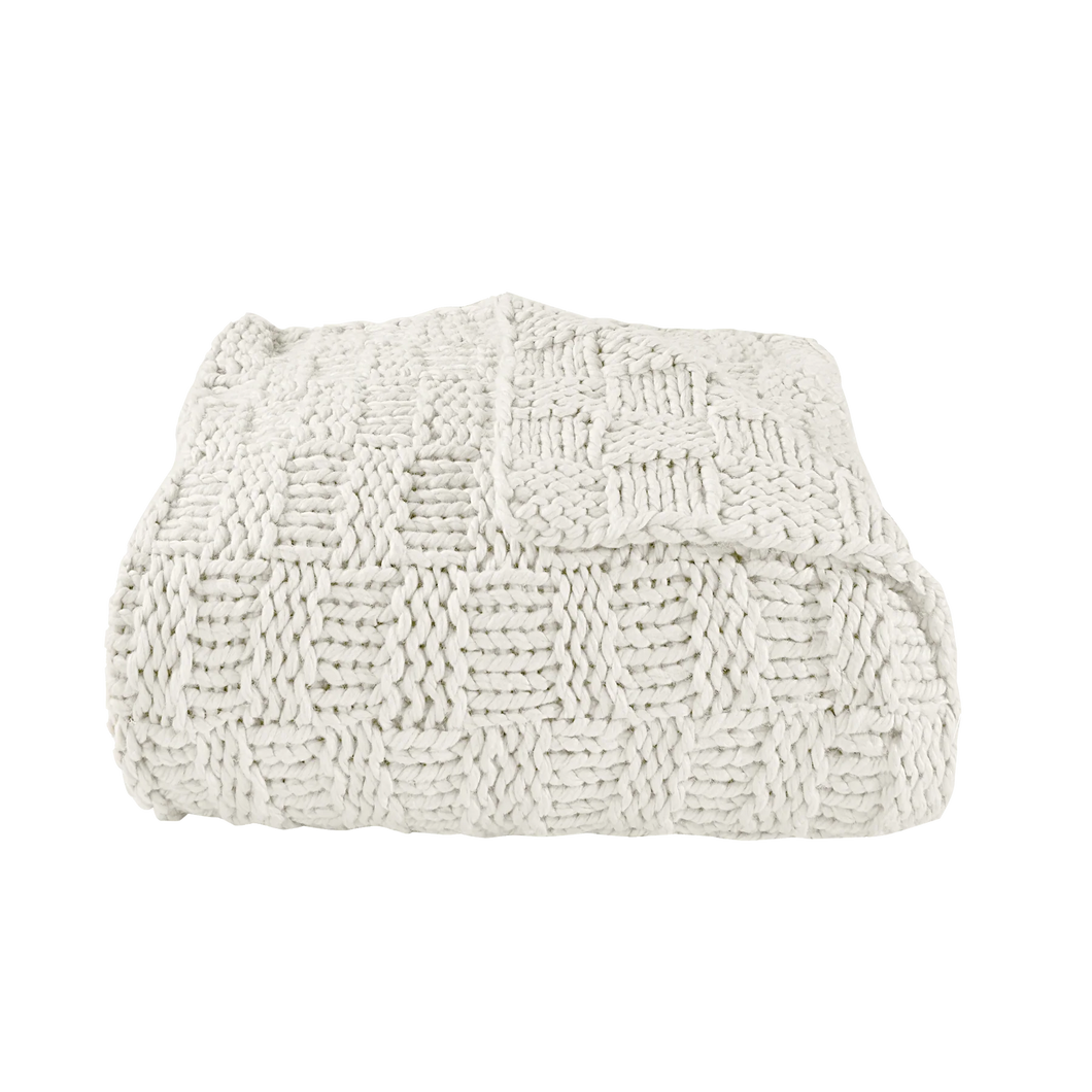 CHESS KNIT THROW