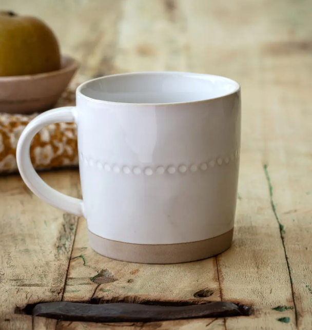 Isabella White Coffee Mug