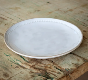 Isabella White 10" Dinner Plate