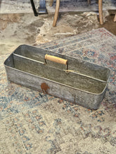 Load image into Gallery viewer, Tinwork Oblong Tray with Handles
