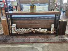 Load image into Gallery viewer, The Flat Iron Sofa Table
