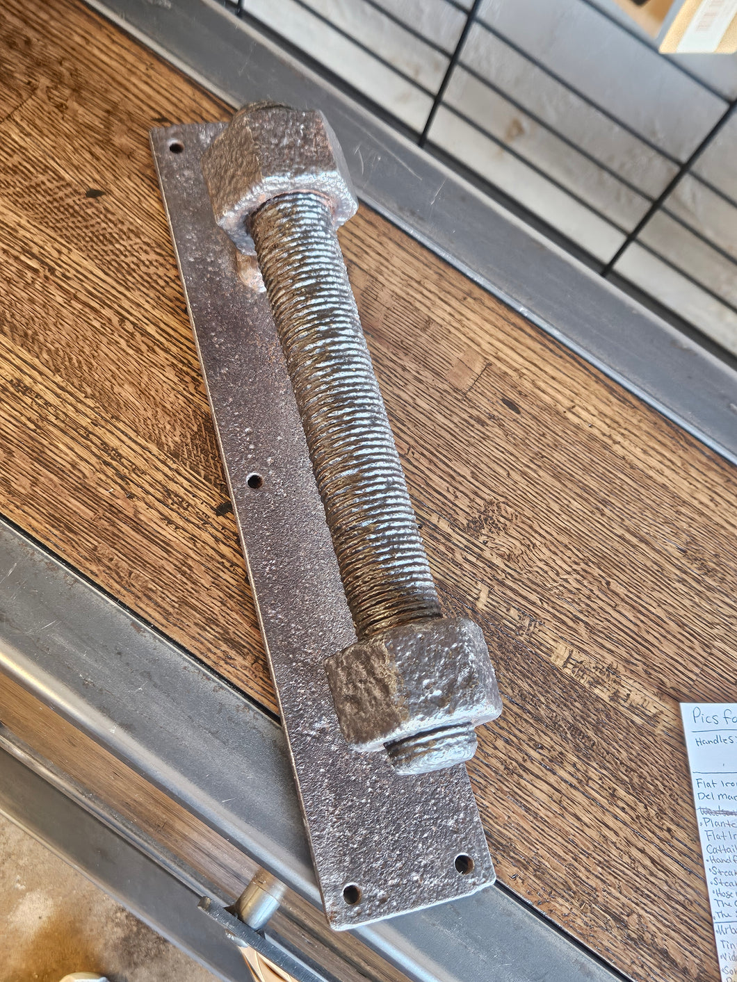 Small Drop All-Thread Handle