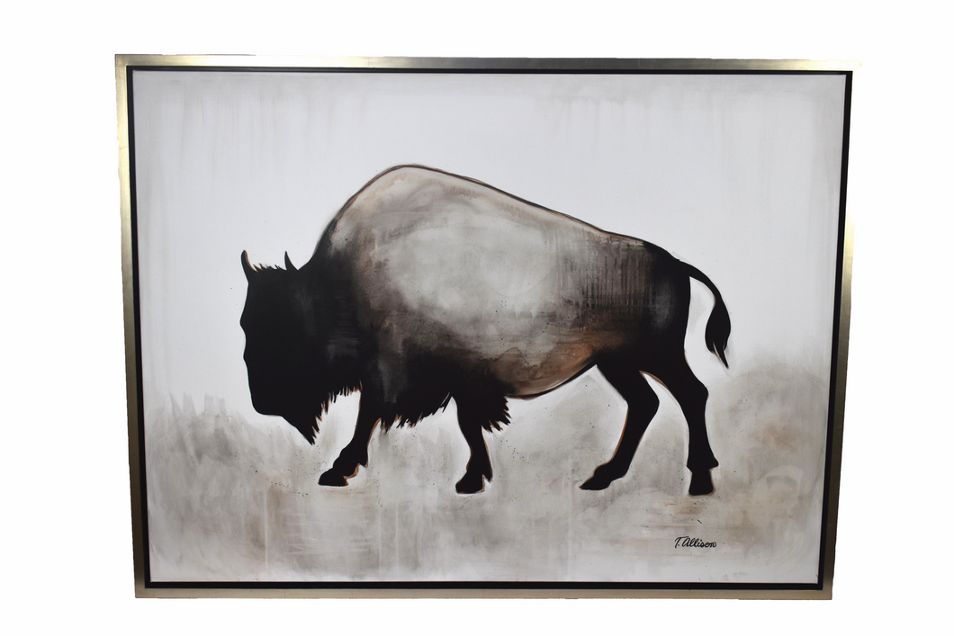 Buffalo on Canvas