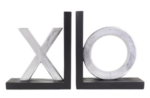 X and O Bookends -Set 2