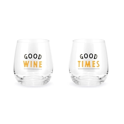 Good Wine & Good Times - Wine Glass Set