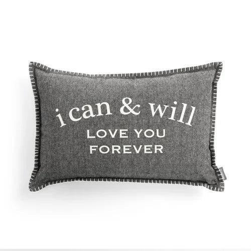 Love You Forever Lumbar Pillow