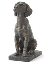 Load image into Gallery viewer, Resin Patina Dog on Base
