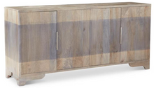 Load image into Gallery viewer, 70&quot; Gray 2 Tone 4 Door Sideboard
