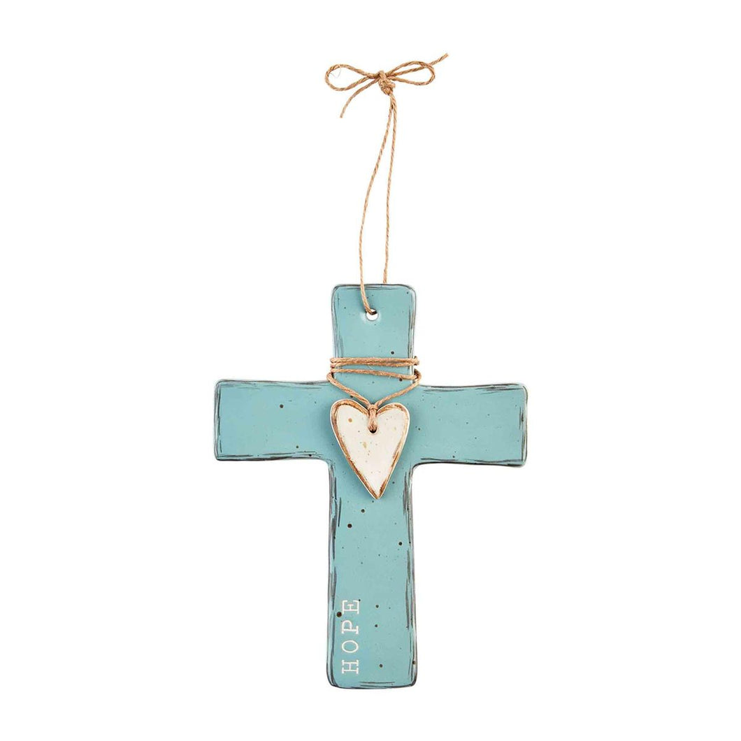 Hope Stoneware Cross