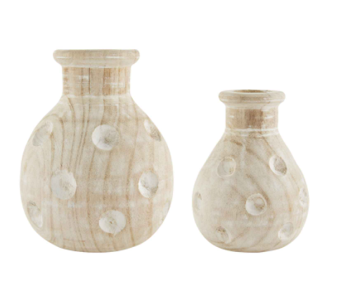 Paulownia Dotted Vase
